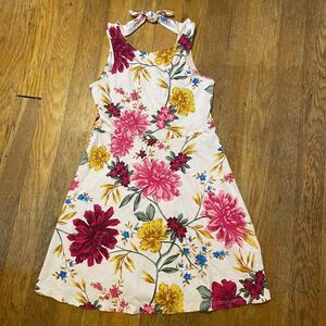 Old Navy Cotton Floral BOHO Sleeveless Summer Dress Size S 6-7